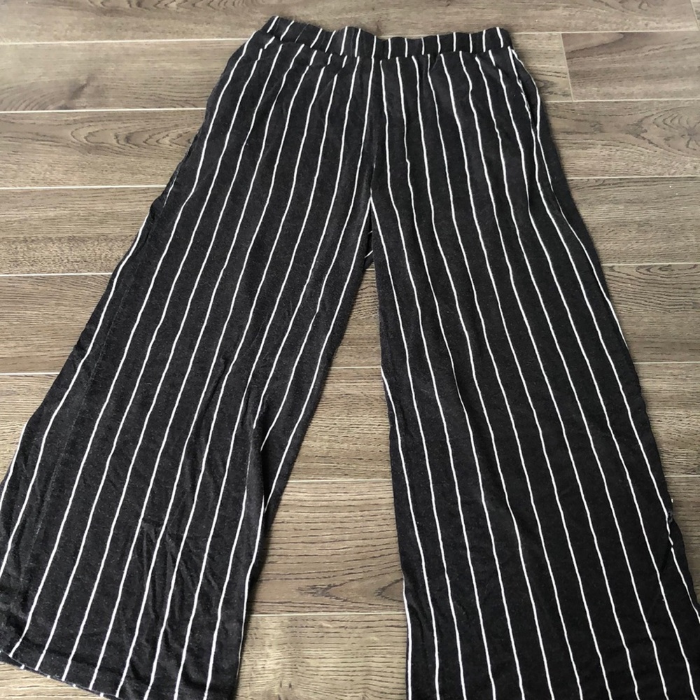 H&M loose striped pants